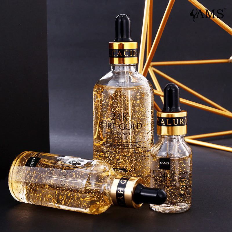 24k金烟酰胺精华液化妆品OEM工厂