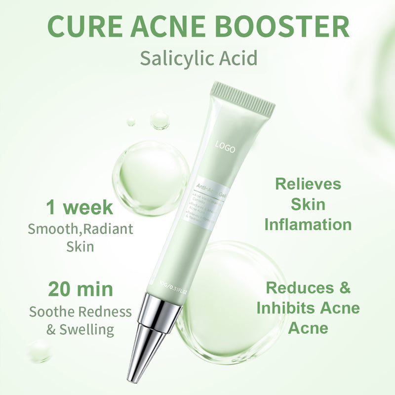 Traitement et production de gels topiques anti-acné pour les soins de la peau