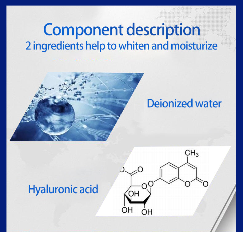 Hyaluronzuur hydraterend hydraterend masker Cosmetica OEM ODM-fabriek