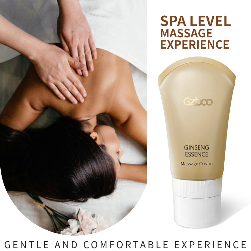Creme de Massagem com Essência de Ginseng Relaxamento Profundo Cuidado para Músculos e Articulações OEM/ODM