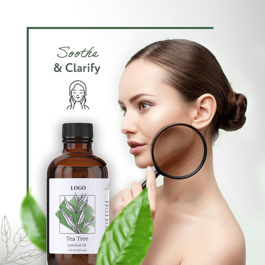 Producción y procesamiento de aceites esenciales de árbol de té y neroli Fábrica de productos cosméticos para el cuidado de la piel