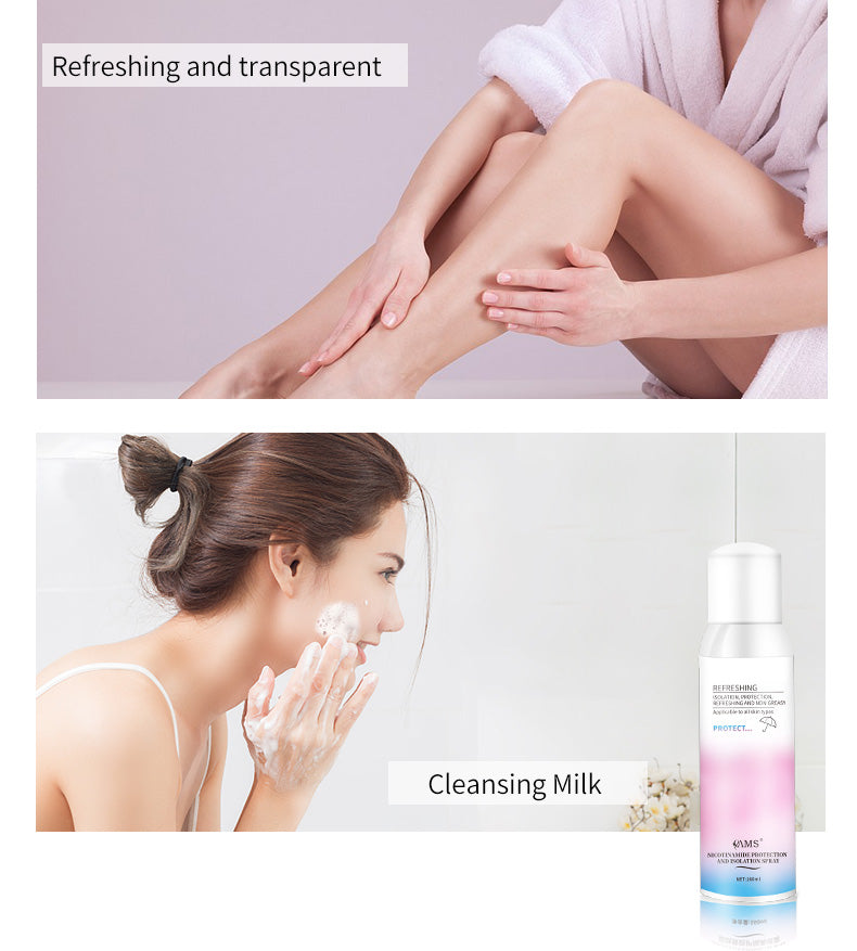 YAMS sunscreen isolation spray Cosmetics OEM ODM Factory