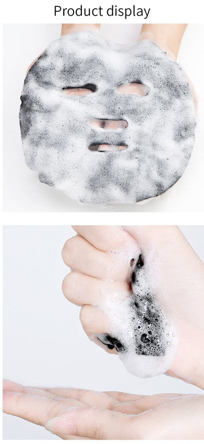 Customized Black Sea Salt Bubble Mask Manufacturing Cosmetic Factory