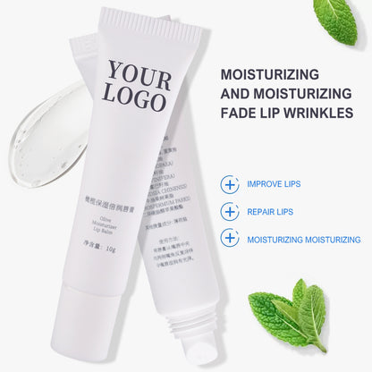 Olive Moisturizing Lip Balm ผู้ผลิตเครื่องสำอาง OEM แบบกำหนดเอง