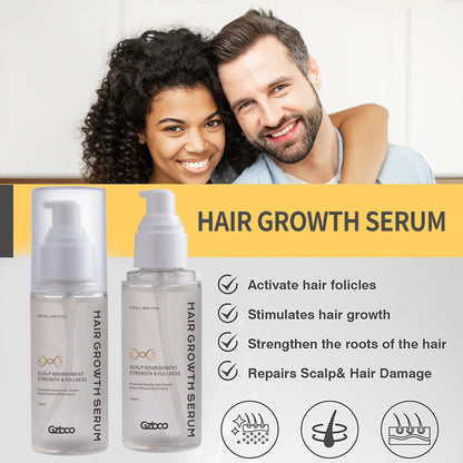 Sérum de croissance capillaire OEM, formule nourrissante pour le cuir chevelu et renforçante pour les cheveux