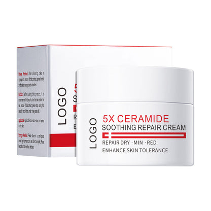 Ceramide Skin Barrier Repair Pelembab Pemutih Krim Wajah Krim Malam Pengolahan Generasi Produsen