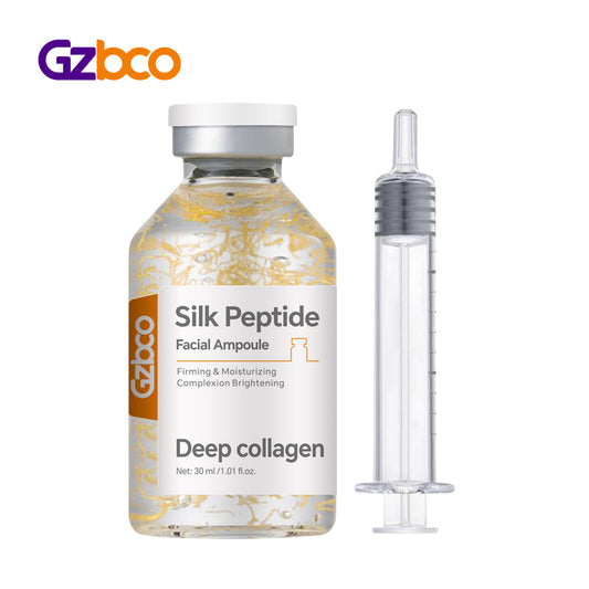 Tinh chất dưỡng da sợi vàng sang trọng OEM Golden Silk Peptide Serum