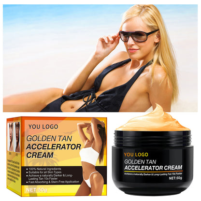 Tanning nourishing cream factory processing manufacturer cosmetics