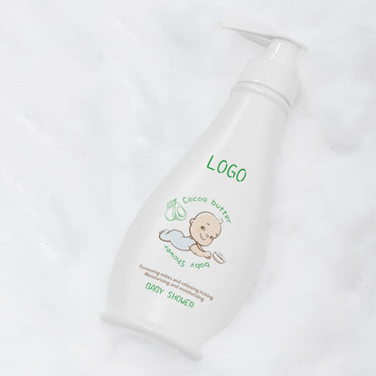 Manteca de karité, emoliente, hidratante, gel de baño para bebés, fabricante de cosméticos