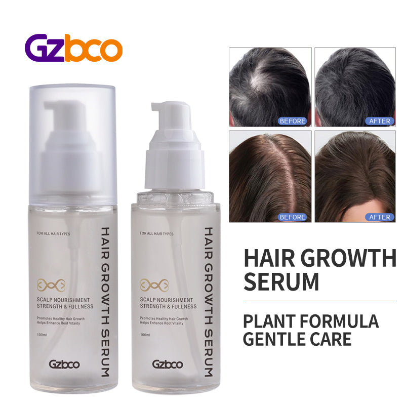 Sérum de croissance capillaire OEM, formule nourrissante pour le cuir chevelu et renforçante pour les cheveux