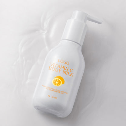 Procesamiento en fábrica de leche corporal hidratante blanqueadora iluminadora con vitamina C