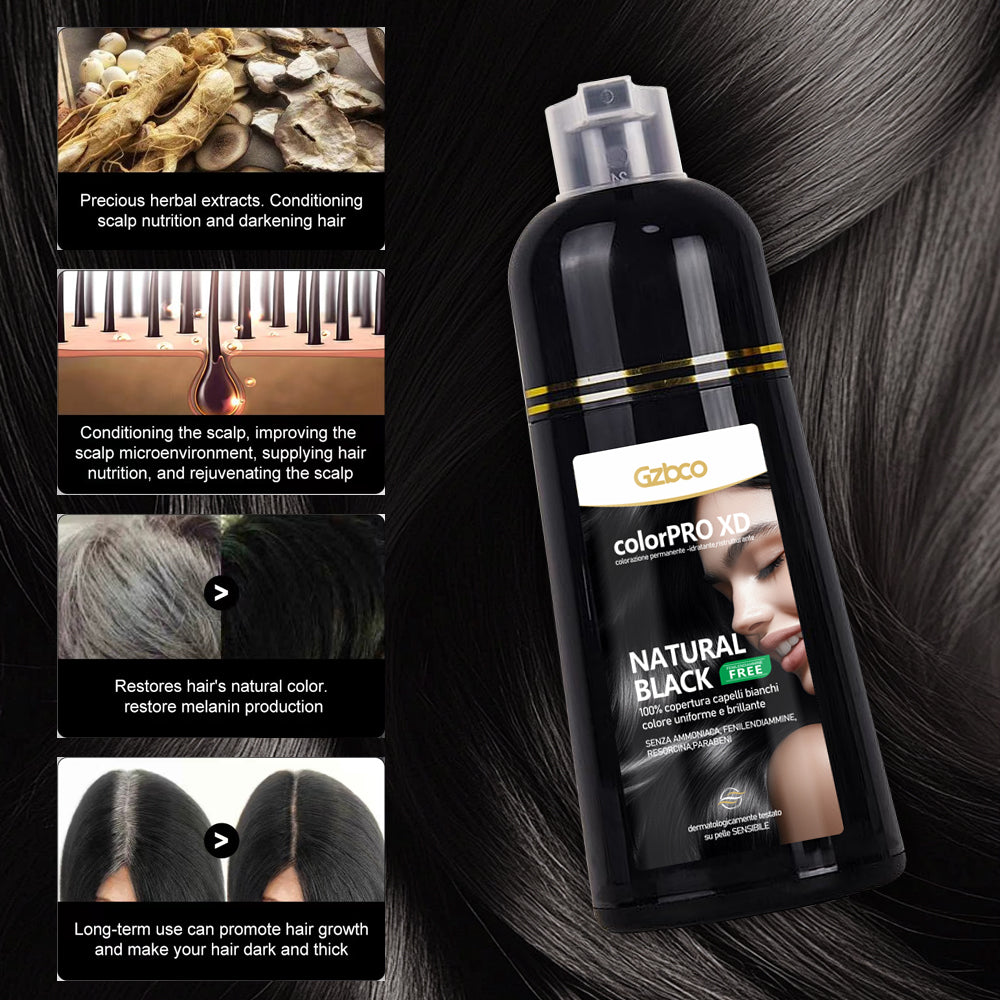 Creme de Coloração Capilar OEM ODM Tinta Permanente para Cabelo à Base de Plantas Naturais